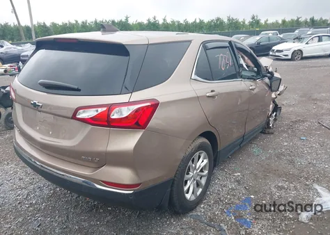 2019 Chevrolet Equinox Lt из США, поврежденный, VIN 2GNAXUEV3K6165523